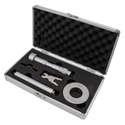 Indvendig 3-punkt mikrometer 40-50 mm inkl. forlænger og kontrolring